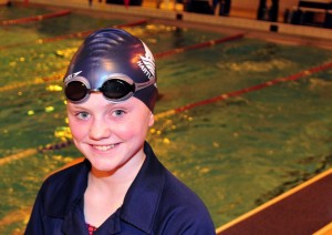 Swimmer Katie Laybourn.